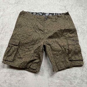The Hundreds‎ Cargo Shorts Size 36 Mens Leopard Print